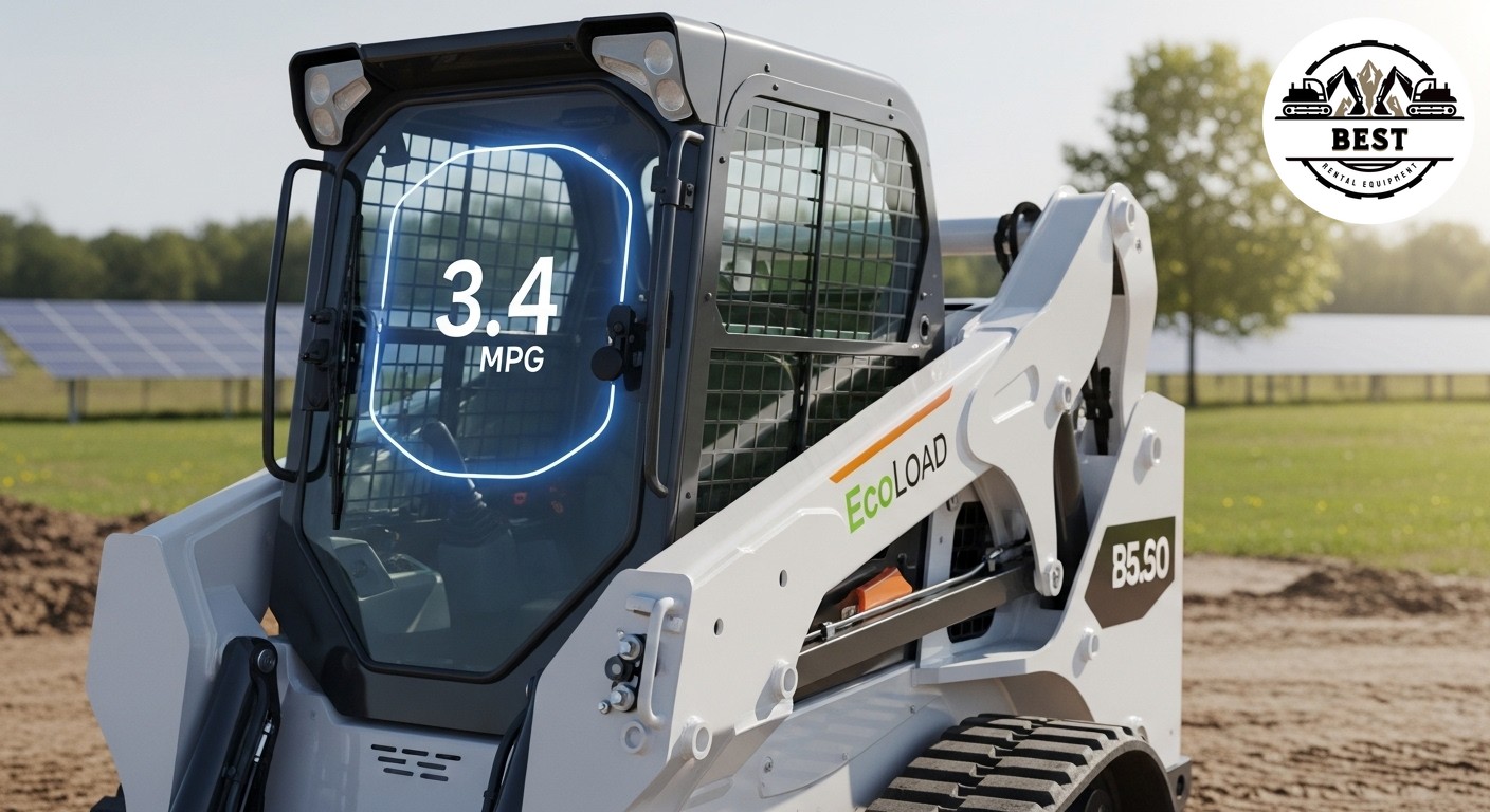 Modern fuel-efficient skid steer