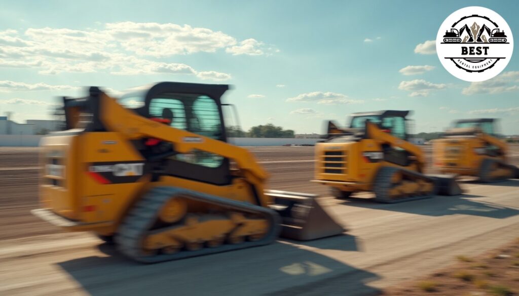 Different construction equipment