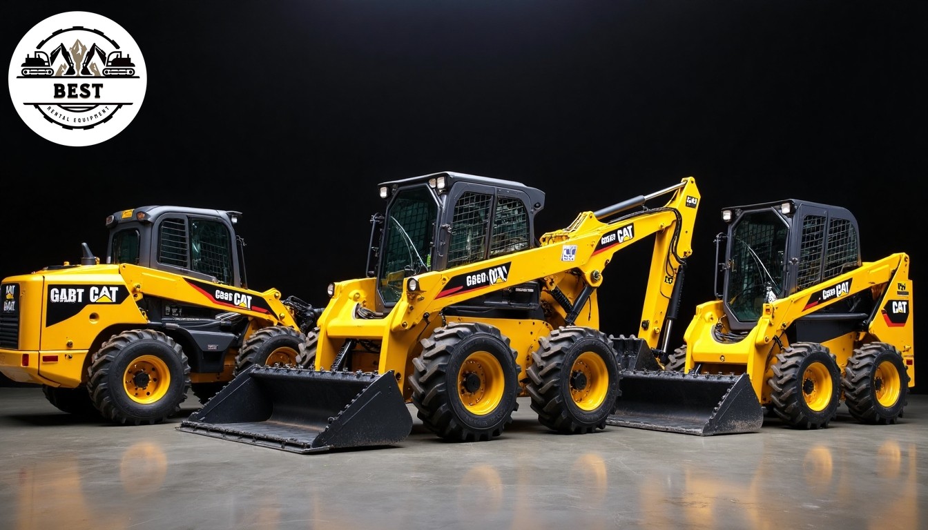 Various specialized construction machines