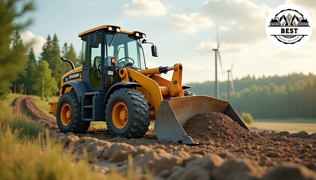 Modern construction equipment