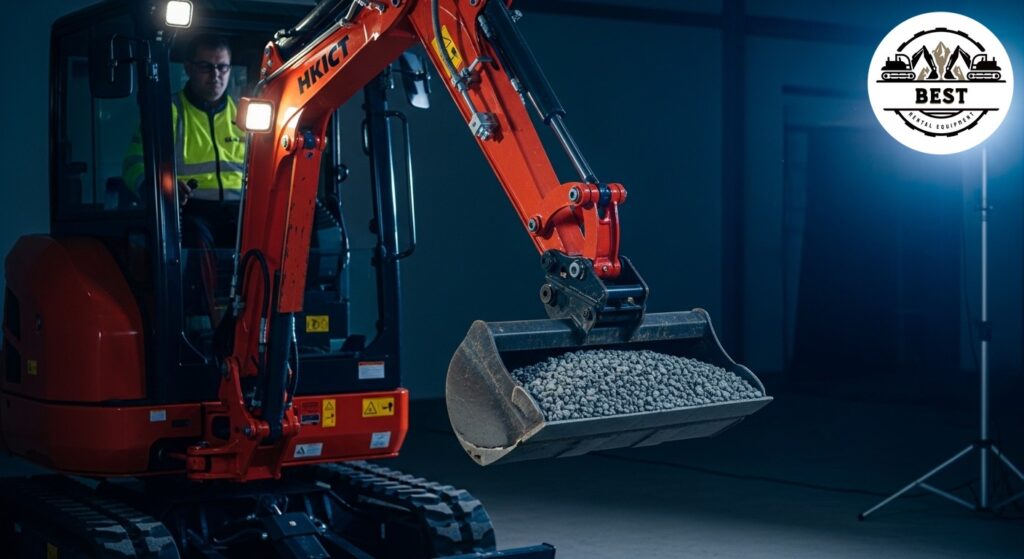 Small excavator