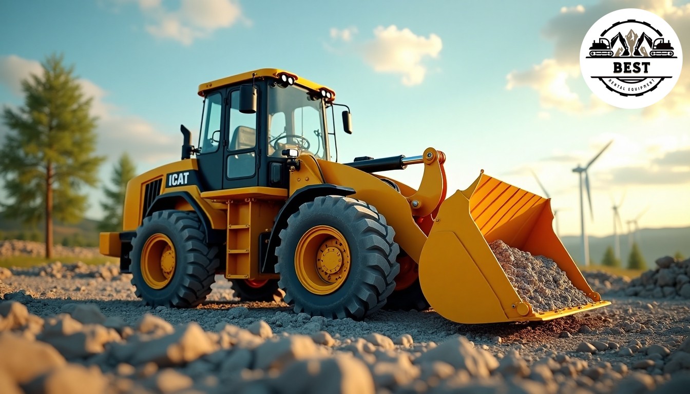 Modern construction equipment