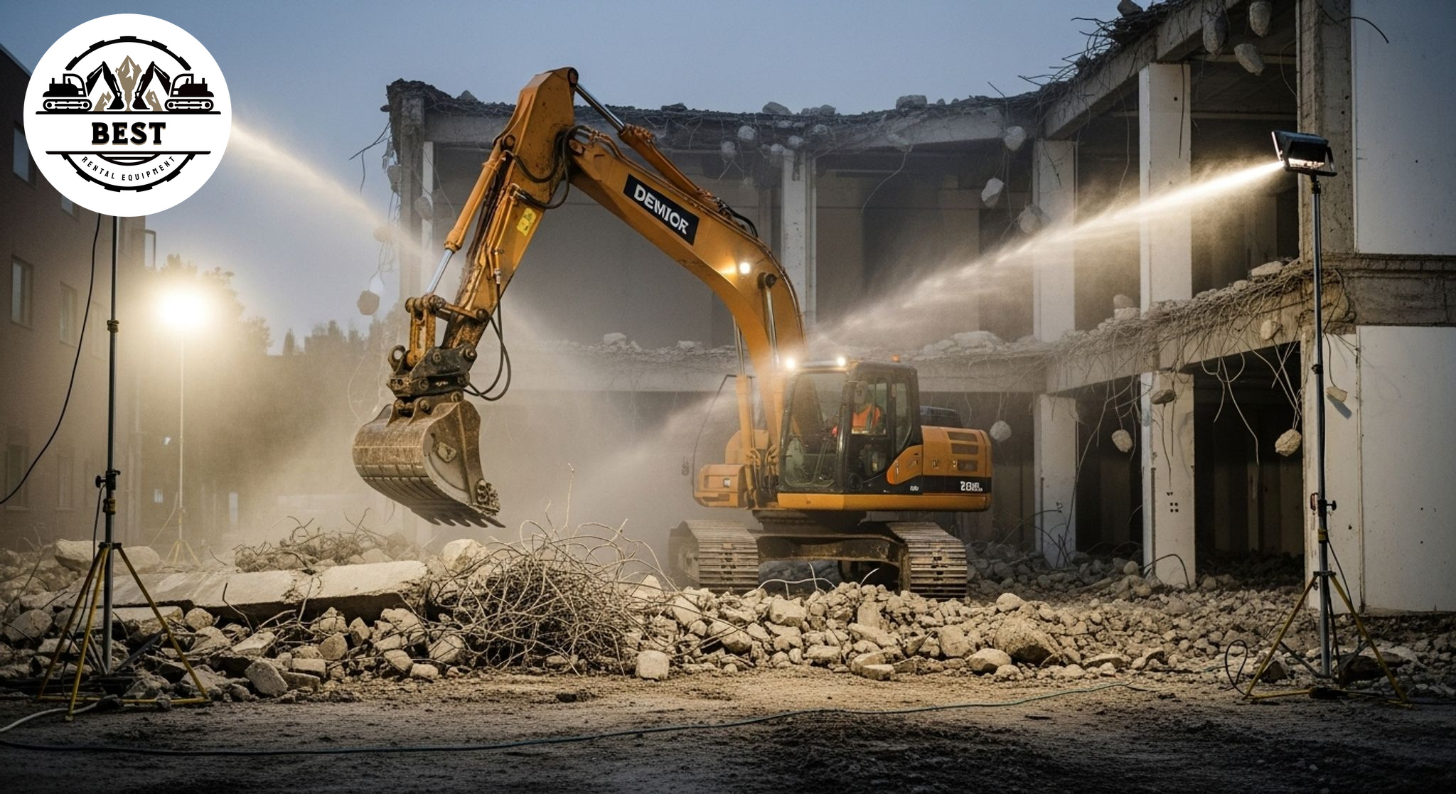 Medium sized excavator