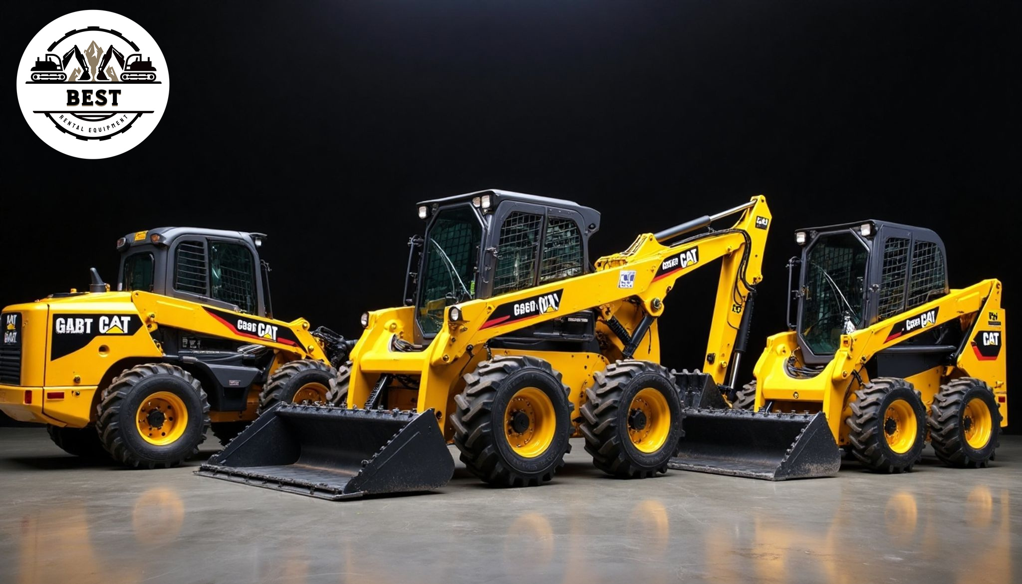 Various specialized construction machines
