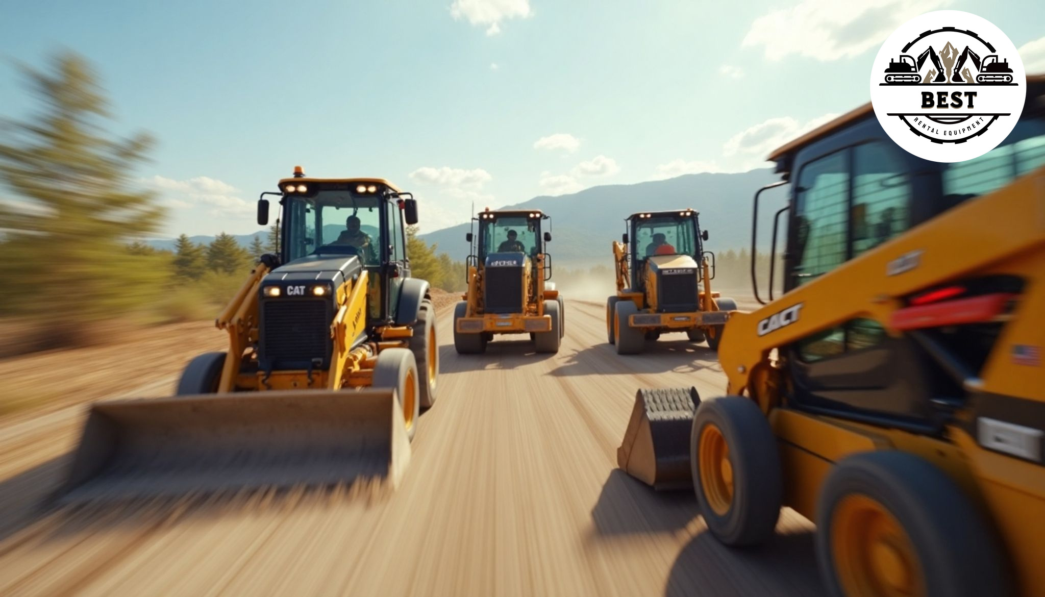 Different construction equipment
