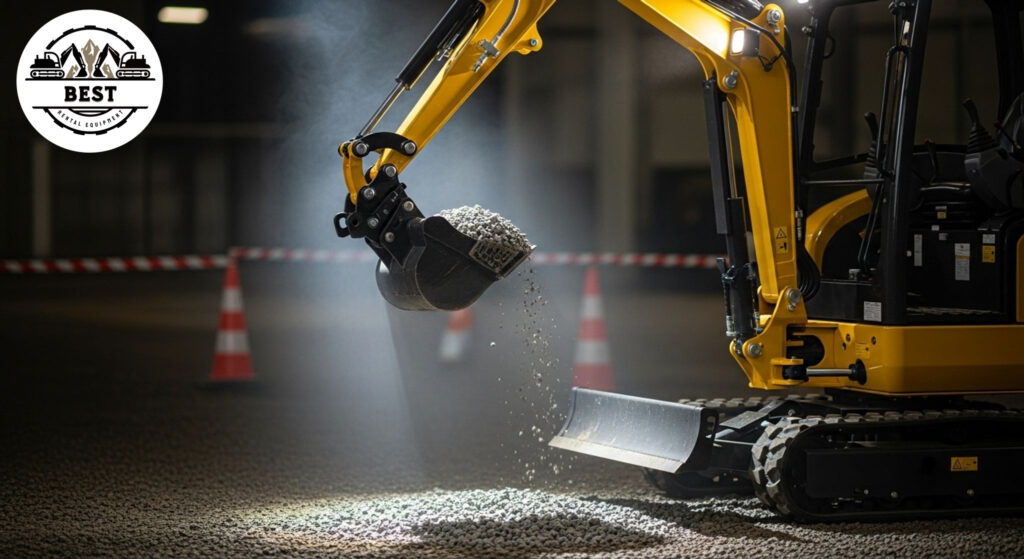 Small excavator