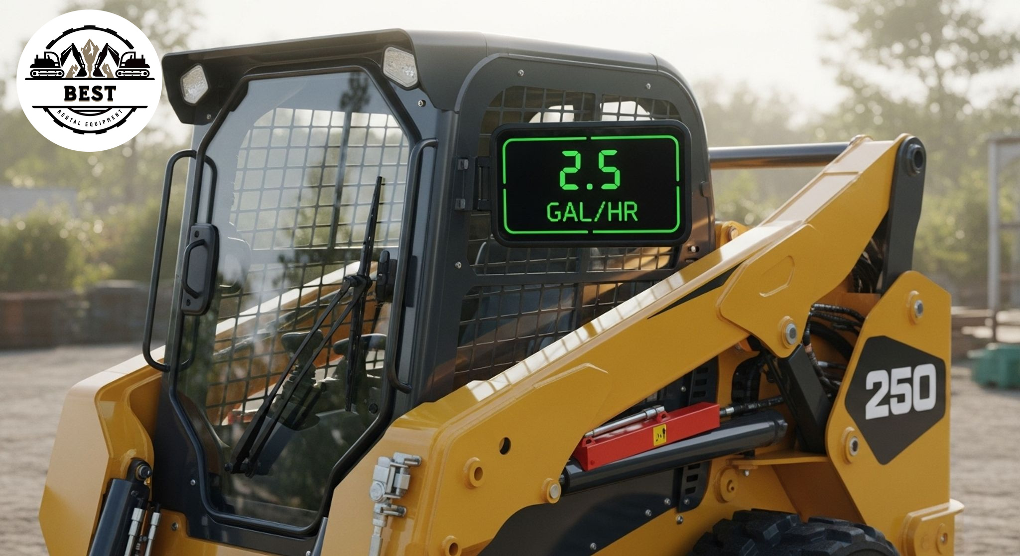 Modern fuel-efficient skid steer